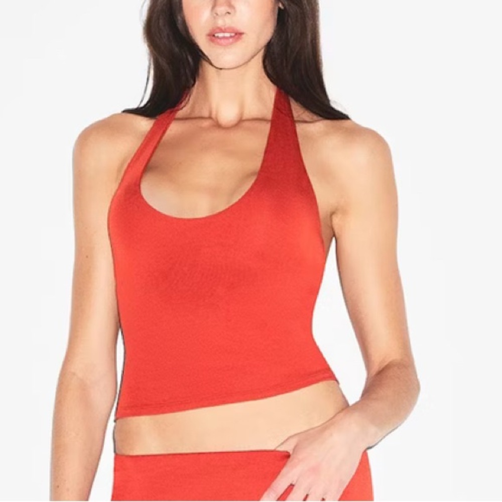 Women's Halter Neck Top - Red